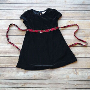 Youngland Black Velvet Special Occasion Dress 2T